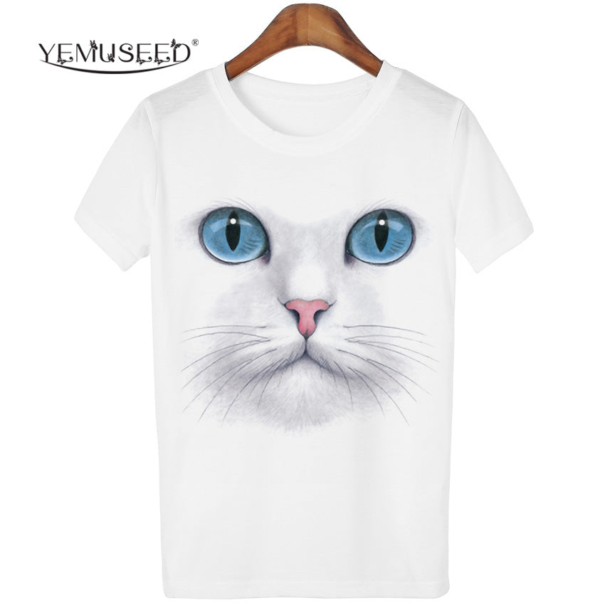 3D Cat T shirt