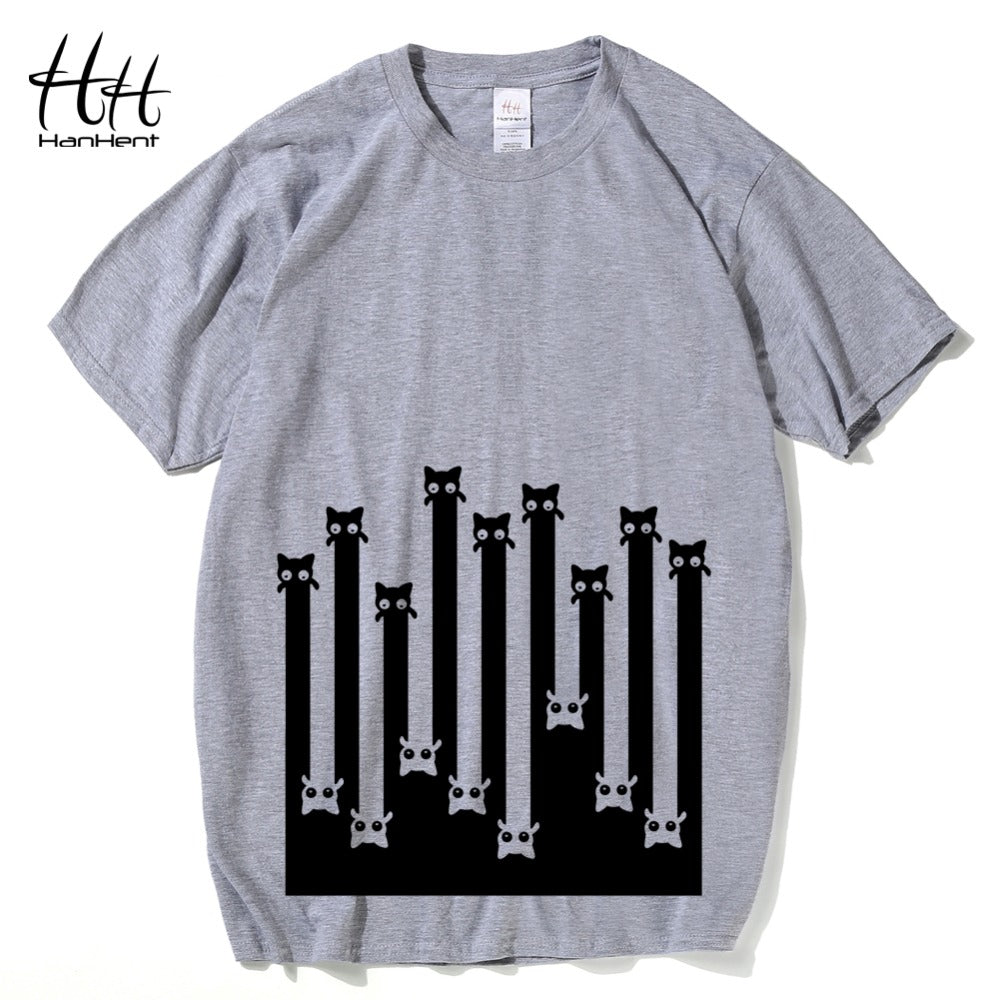 HanHent Creative Cat T-shirts
