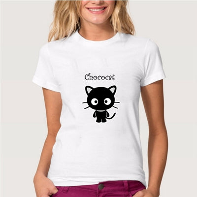 Naughty Black Cat T shirt