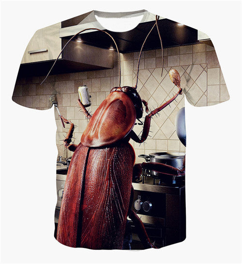 3d Cat Eating Tacos Pizza Shirts Galaxy Space Tee Tops