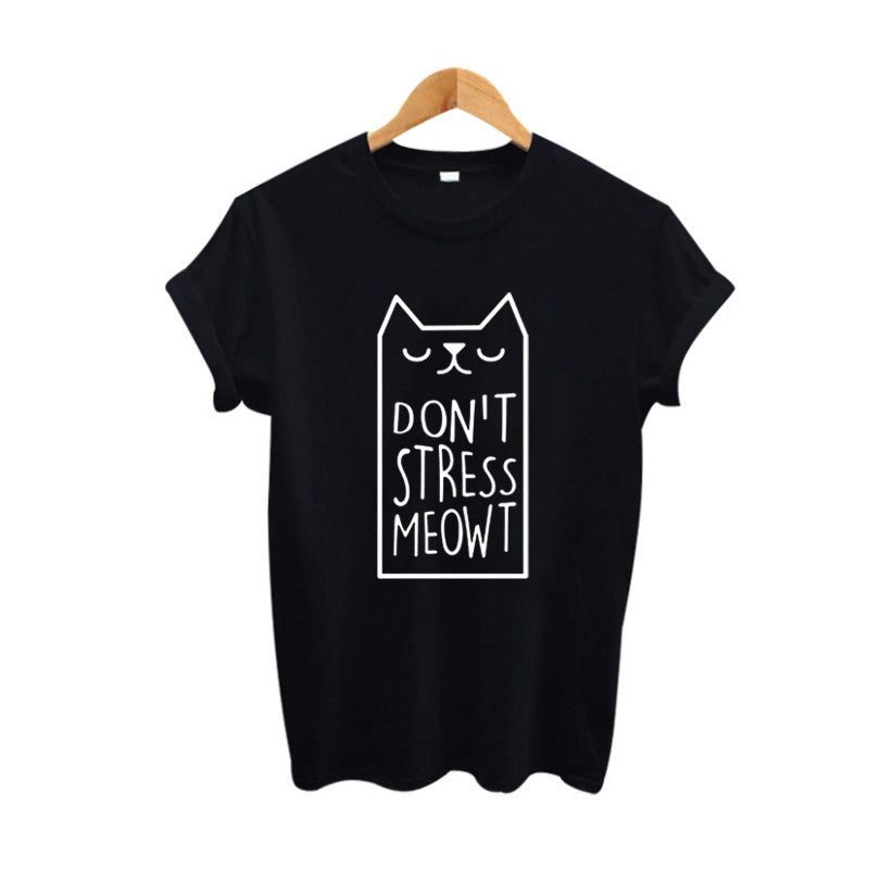 Don't Stress Meowt Cat Tshirt