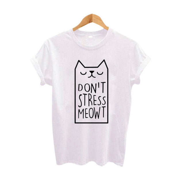 Don't Stress Meowt Cat Tshirt