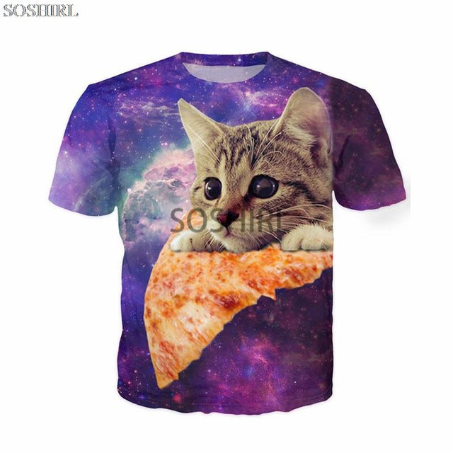 Burger Cat T Shirt
