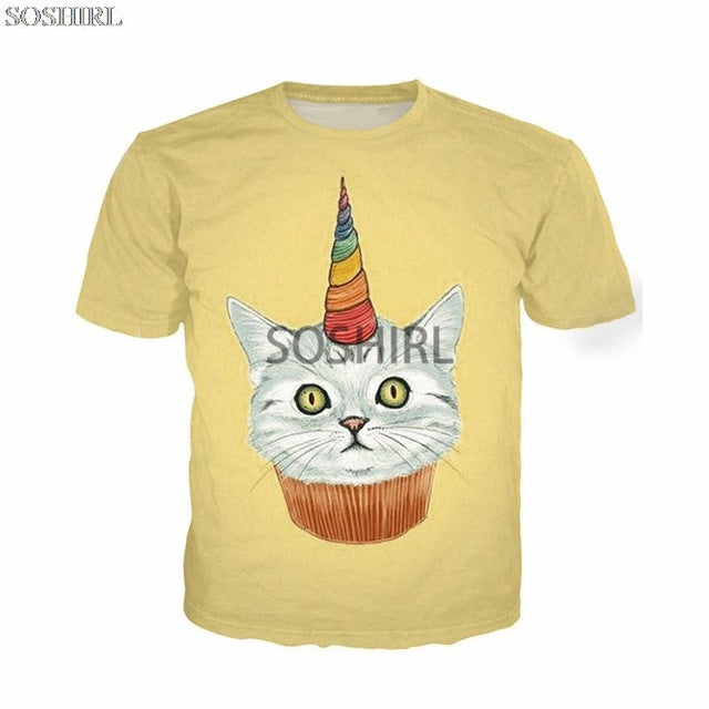 Burger Cat T Shirt