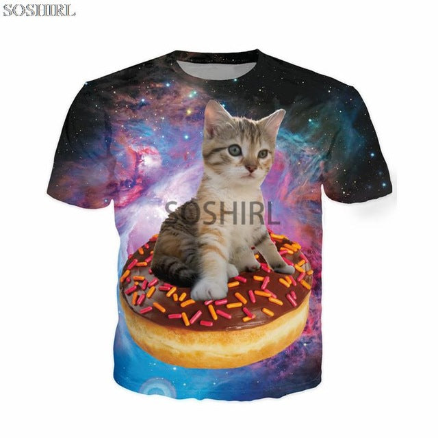 Burger Cat T Shirt