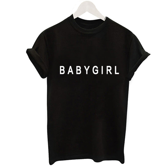 T Shirts Women Summer Letter Cat Print Tops