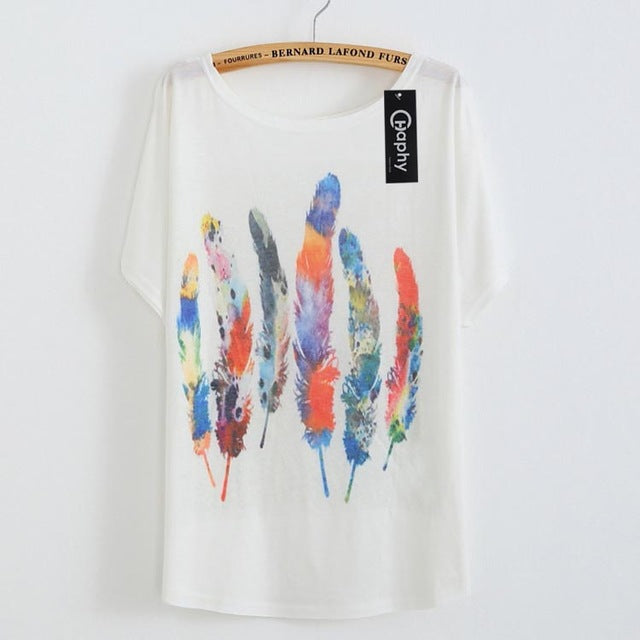 T shirt Glasses Cat Balloon Print