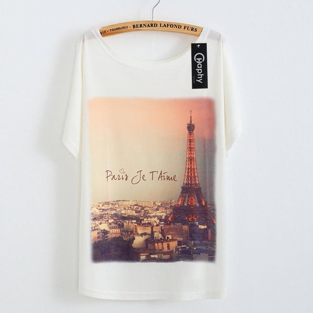 T shirt Glasses Cat Balloon Print