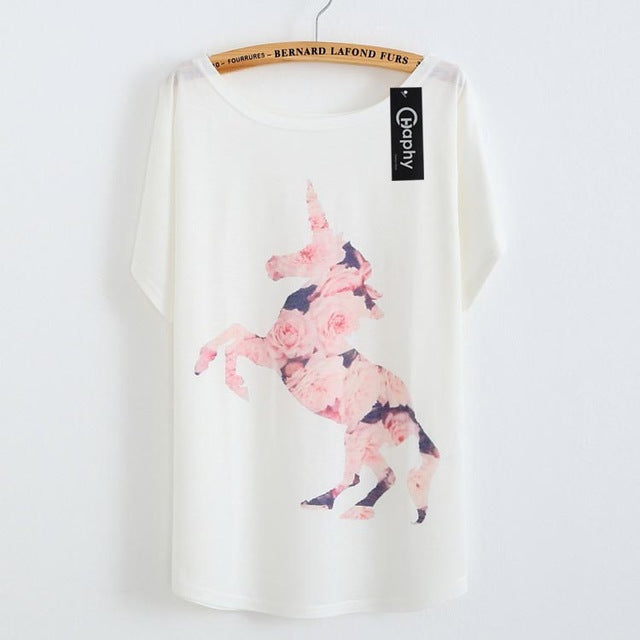 T shirt Glasses Cat Balloon Print