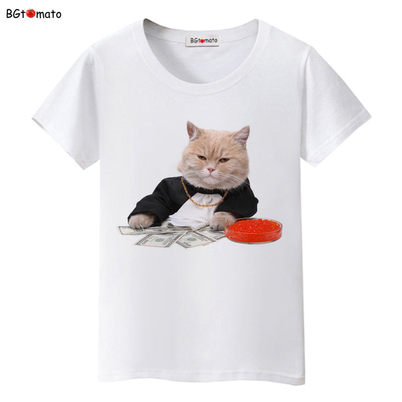 Funny Magnate cat t shirt