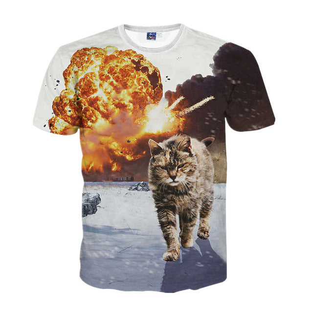 Surprised cats t-shirt
