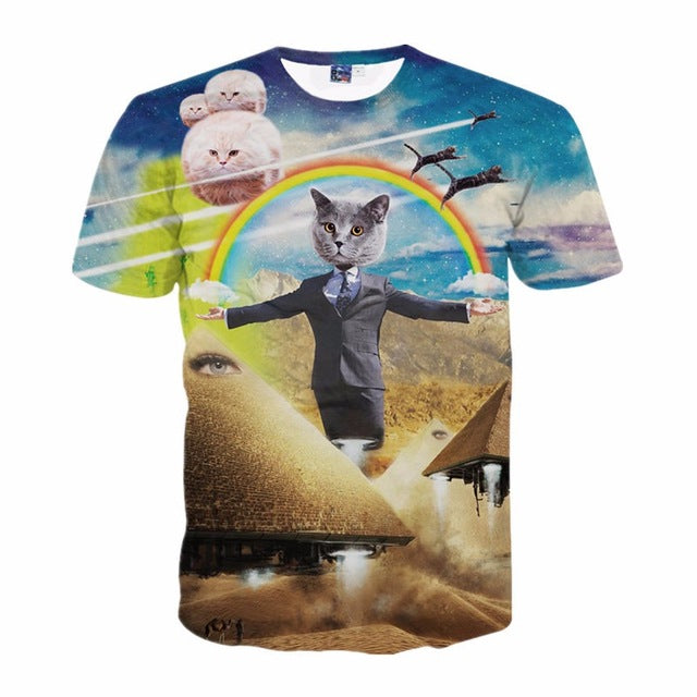 Surprised cats t-shirt