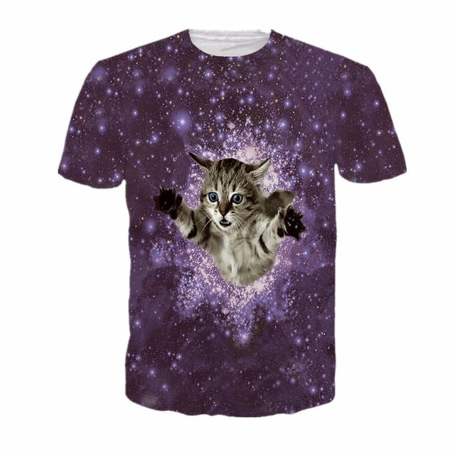 Surprised cats t-shirt