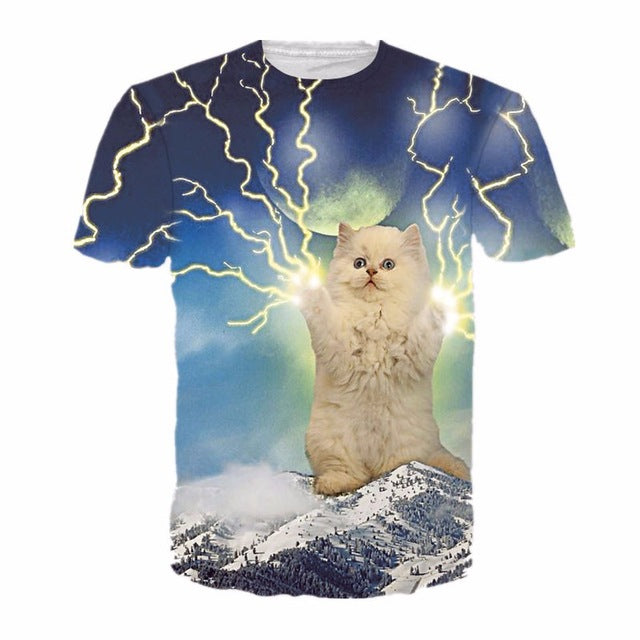 Surprised cats t-shirt