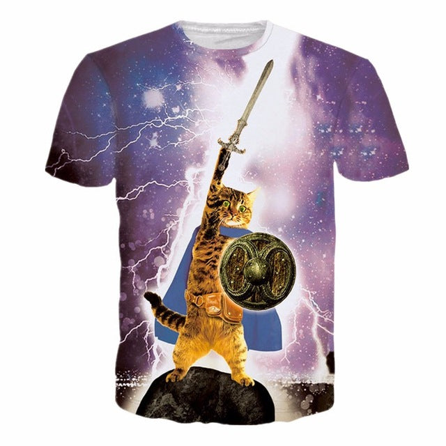 Surprised cats t-shirt
