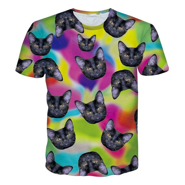 Surprised cats t-shirt