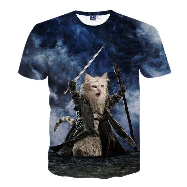 Surprised cats t-shirt