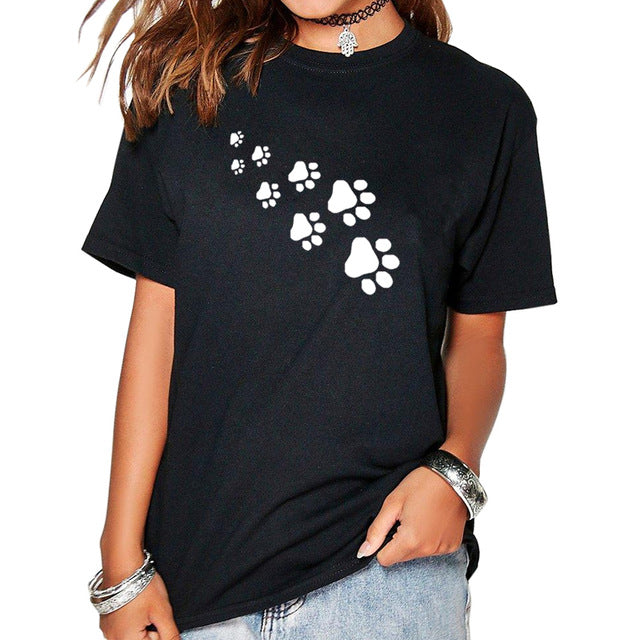 Funny Paws Print Product Clothes for Women