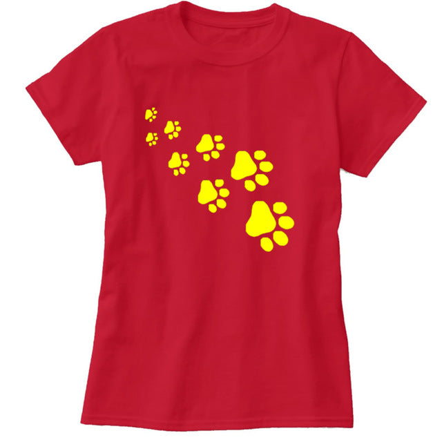 Funny Paws Print Product Clothes for Women