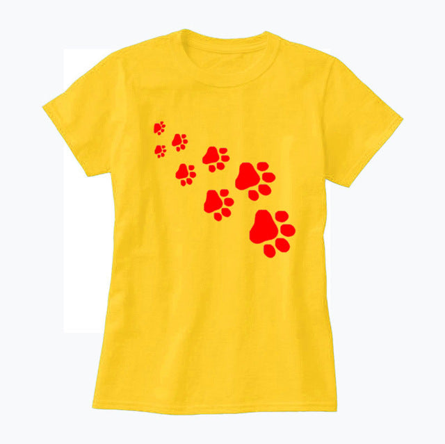 Funny Paws Print Product Clothes for Women