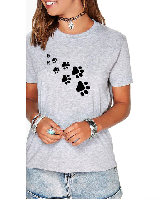 Funny Paws Print Product Clothes for Women
