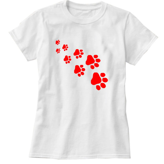 Funny Paws Print Product Clothes for Women