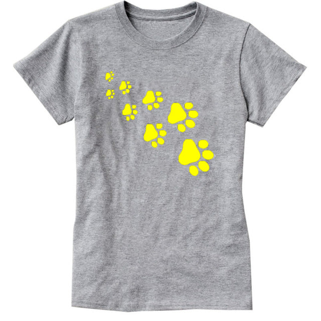 Funny Paws Print Product Clothes for Women