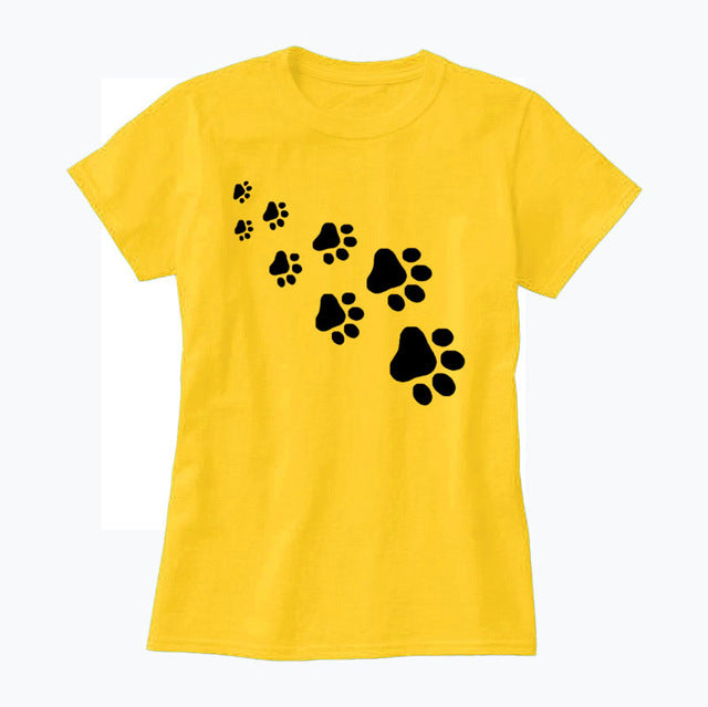 Funny Paws Print Product Clothes for Women