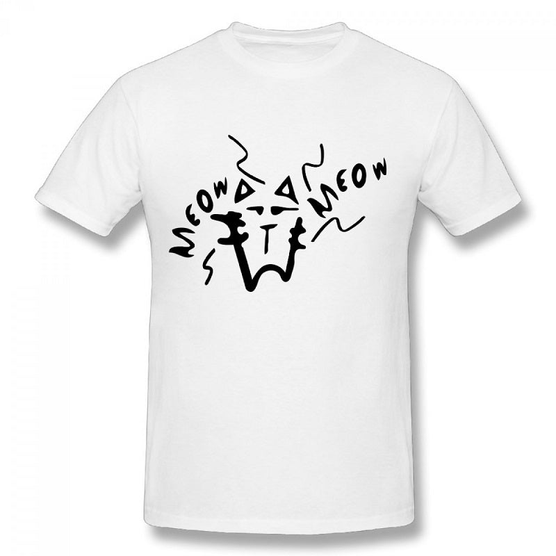 Cartoon Black Cat Tee Shirt