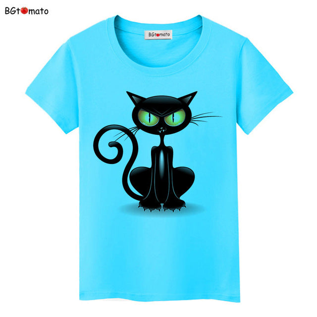 Beautiful black cats lovely t-shirt