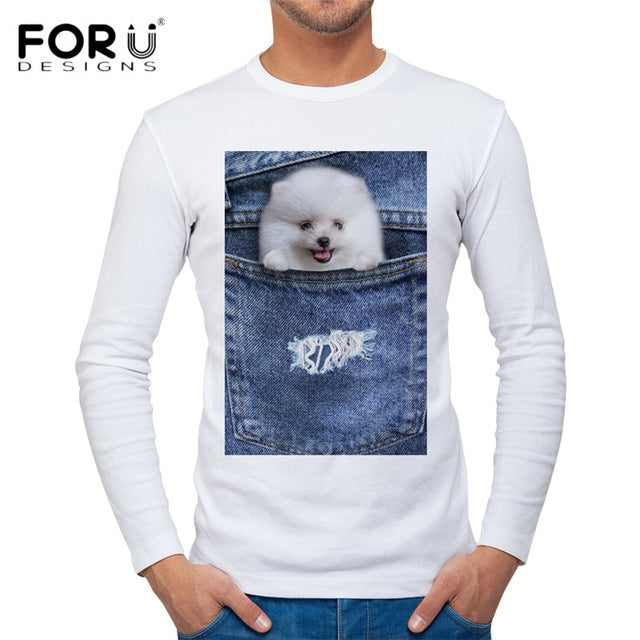 Funny Cat Men's T Shirt