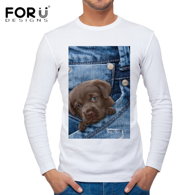 Funny Cat Men's T Shirt