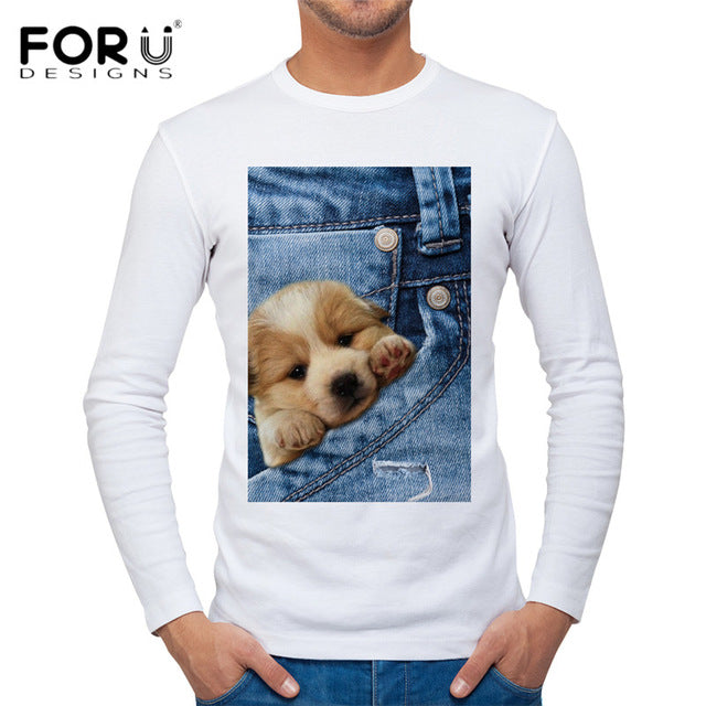 Funny Cat Men's T Shirt
