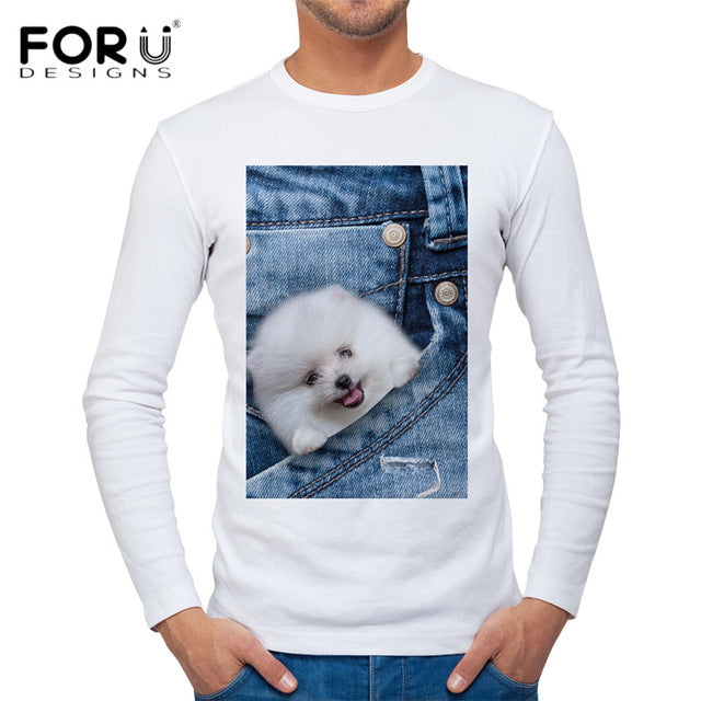 Funny Cat Men's T Shirt