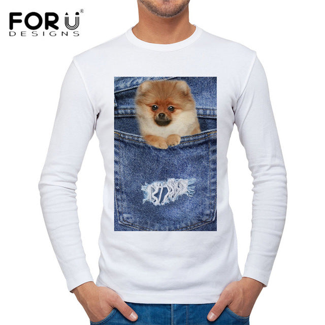 Funny Cat Men's T Shirt