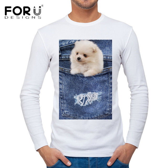 Funny Cat Men's T Shirt