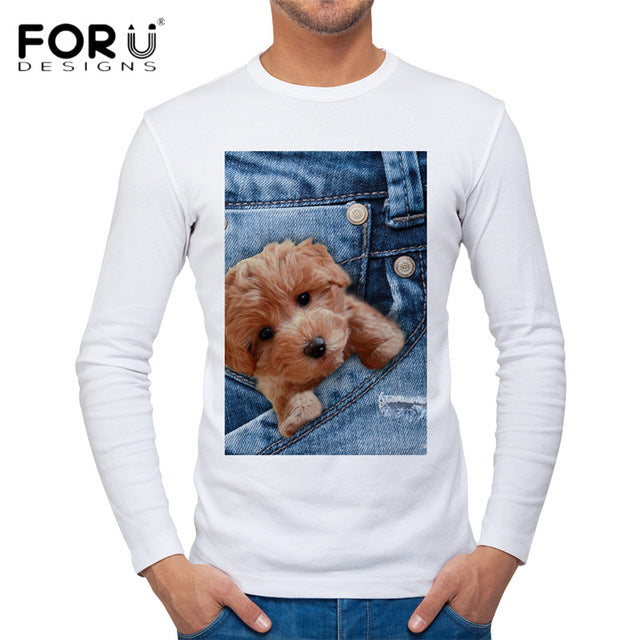 Funny Cat Men's T Shirt