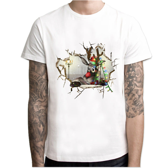 3d printed animal cat funny t-shirts