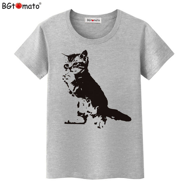 Original brand Black cat tshirt