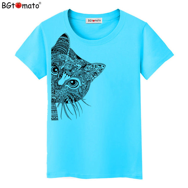 Lovely cat funny t shirts