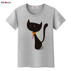 black cat T-shirt