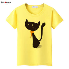 black cat T-shirt