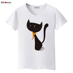 black cat T-shirt