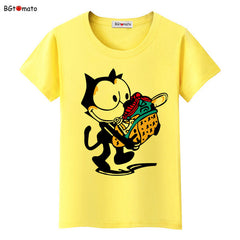 black cat T-shirt