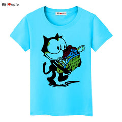 black cat T-shirt
