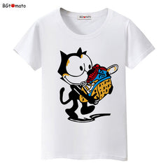 black cat T-shirt