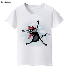 black cat T-shirt