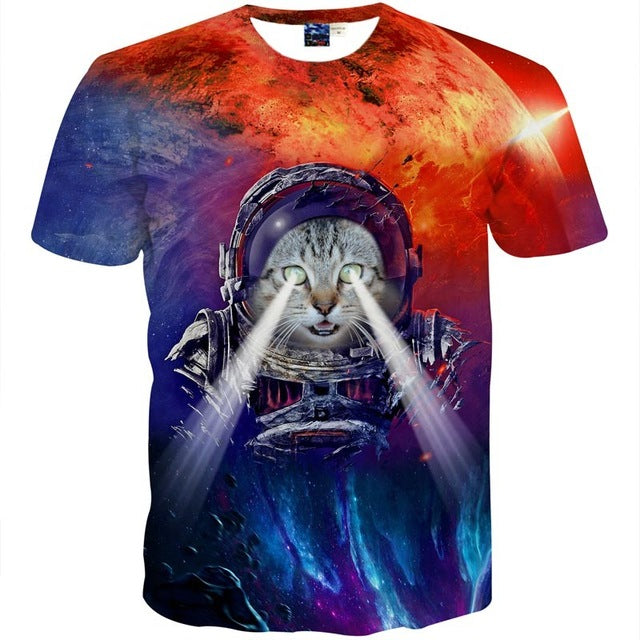 Mr.1991INC Cats T-shirt