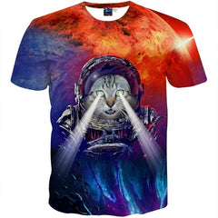 Mr.1991INC Cats T-shirt