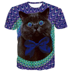 Mr.1991INC Cats T-shirt